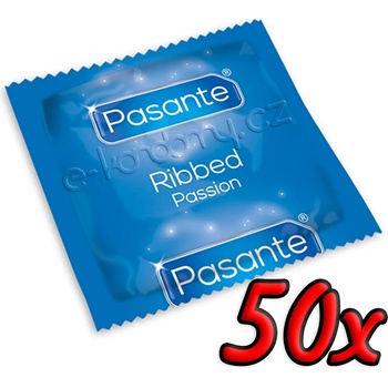 Image 1 of Pasante Ribbed Passion 50 pack