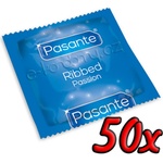 Pasante Ribbed Passion 50 pack