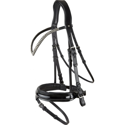 Horze Anatomická uzdečka Grayson Černá – Zboží Dáma