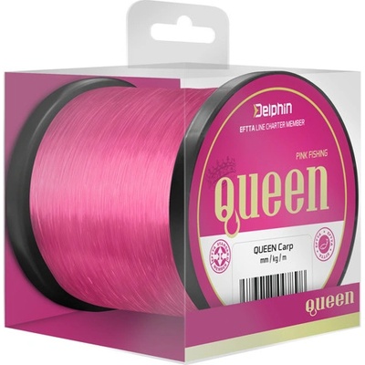 Delphin QUEEN Carp růžový 600 m 0,3 mm