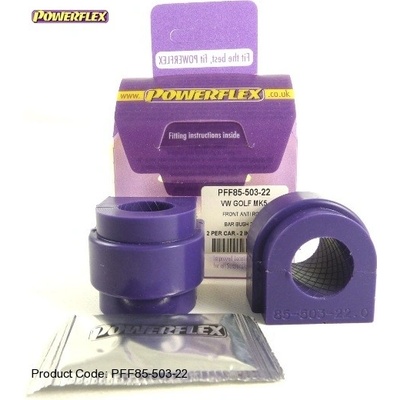Powerflex Silentbloky Audi A3 8P (03-) Front Anti Roll Bar Bush 22,5mm (3)