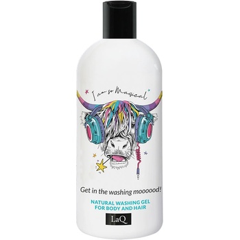 LaQ Душ гел за коса и тяло LaQ Music Purifies Cow (838890)