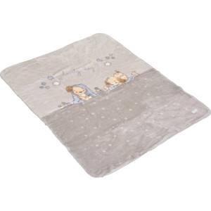 Cangaroo Бебешко одеяло Cangaroo - Softy Lovely day, 110 х 140 cm, сиво (111867) - ozone