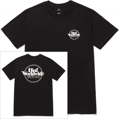 HUF ISSUES LOGO PUFF TEE black