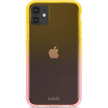 Holdit Гръб Holdit за iPhone 11, XR, Seethru Case, Bright Pink/Orange Juice (7330985157882)