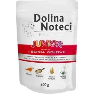 Dolina Noteci Noteć Valley PREMIUM Junior с високо съдържание на телешко сърце 300 г