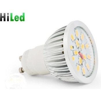 HiLed LED žárovka GU10 7W SMD 5630 studená bílá