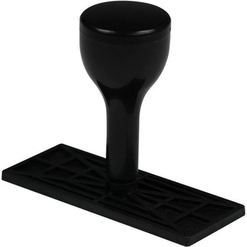 Дръжка за печат, пластмасова, правоъгълна (6080120248)