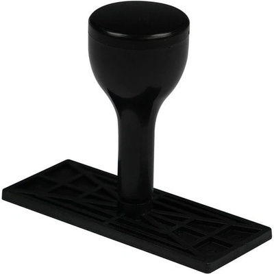 Дръжка за печат, пластмасова, правоъгълна (6080120248)