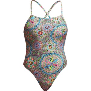 Funkita Дамски бански костюм Funkita Women's Tie Me Tight One Piece Swimsuit - Pretti Penny - размер 38 (EU) (150-5662-1514)