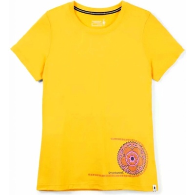 Smartwool Dámské tričko Merino Sport 150 Crankset Short Sleeve Mango Sorbet – Hledejceny.cz