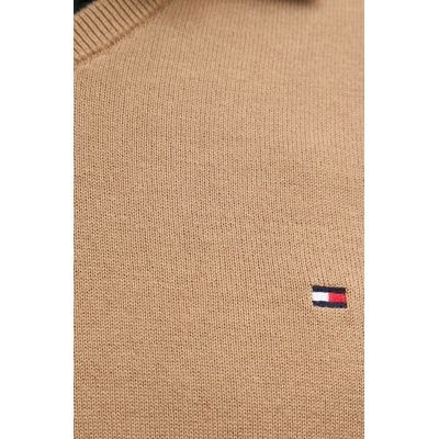 Tommy Hilfiger Памучен пуловер Tommy Hilfiger в черно от лека материя MW0MW14745 (MW0MW14745)