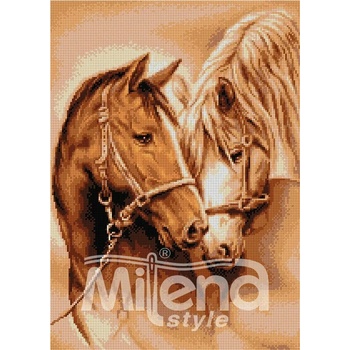 Milena Style Привързаност - гоблен със схема конци dmc 1: 1