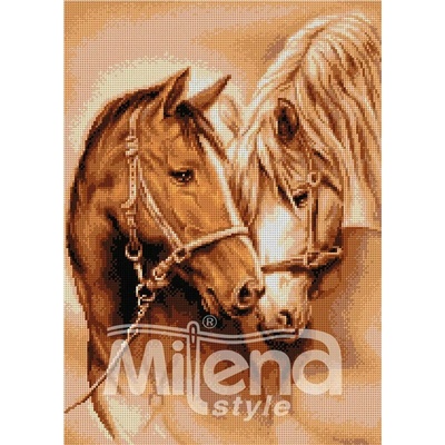 Milena Style Привързаност - гоблен със схема конци dmc 1: 1