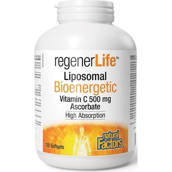 Natural Factors RegenerLife Liposomal Bioenergetic, 120 капсули, Natural Factors