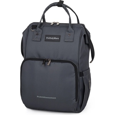 PETITE&MARS Batoh Jack série Catchthemoment Ultimate Grey – Sleviste.cz