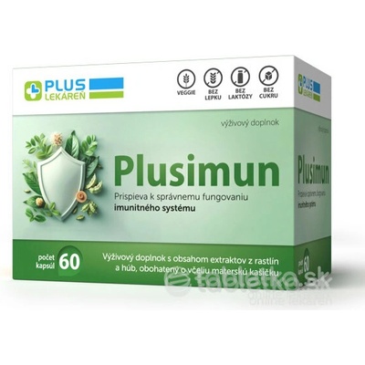 Plus Lékáreň Plusimun 60 kapsúl