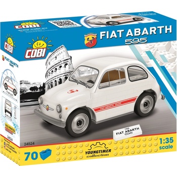 Cobi 24524 Youngtimer Automobil FIAT 595 ABARTH