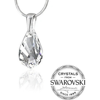 SILVEGO stříbrný přívěsek se Swarovski Crystals Helix LSW143P – Hledejceny.cz