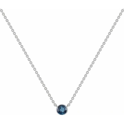 Eppi Minimalistický náhrdelník s londýnským topazem N45930