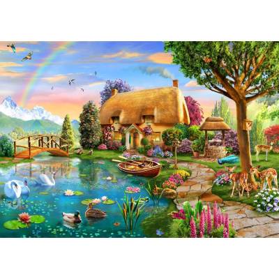 Bluebird Puzzle - Puzzle Lakeside Cottage II 2000 - 2 000 piese