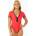 Rip Curl Дамски сърф костюм Rip Curl Bomba Cheeky червен
