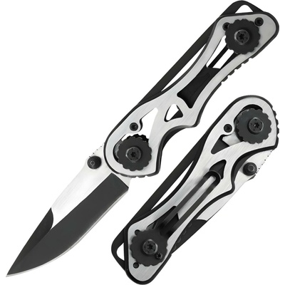 Izmael C5974 Stříbrná Černá 6.7 cm