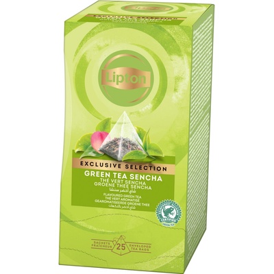 Lipton Pyramids Sencha zelený čaj 25 x 1,8 g