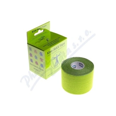 KineMAX SuperPro Rayon Kinesio tejp zelená 5cm x 5m