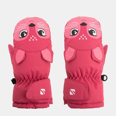 Campri Детски ски ръкавици Campri CAmpri Raise Mitt Ski Gloves Infants - Pink