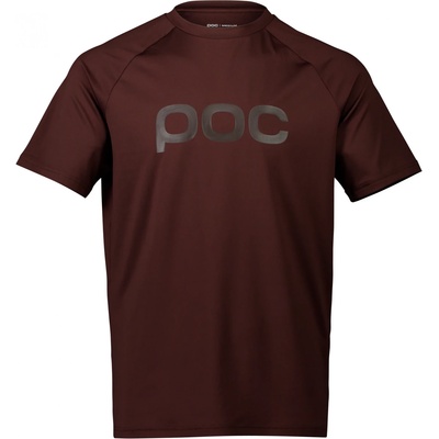 POC Мъжка фланелка с къс ръкав за колоездене Poc Reform Enduro Tee Cycling jersey - Axinite Brown (056-1810-0812)
