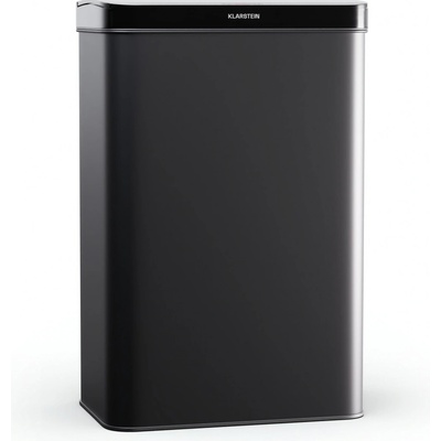 Klarstein Touchless, senzorový odpadkový kôš, 50 l, z nehrdzavejúcej ocele, Soft-Close zatváranie, napájaný batériou, LED displej, časovač (KG30-50l-bl)