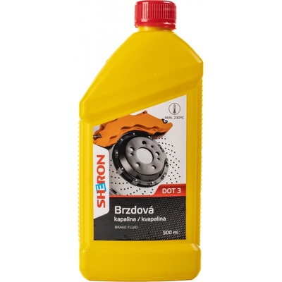 Sheron Brzdová kapalina DOT 3 500 ml – Zboží Mobilmania