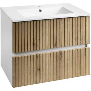 SAPHO Paneda - Шкаф за мивка 70x55x45 см, дъб емпорио PN370 (PN370)