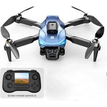 Crazon Детска играчка Сгъваем дрон с HD камера, WiFi предаване в реално време, син