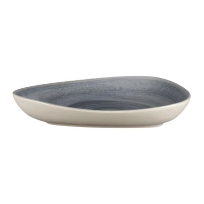 RAK Porcelain Spot tanier hlboký 24 x 19,5 cm sivomodrý SJDFLDP24-12