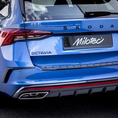 Milotec Spoilery zadního nárazníku Škoda Octavia IV RS 2020 - 2024 |