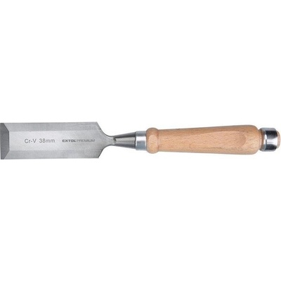 Extol Premium 8812338 Dláto Cr-V, 38mm s drevenou rukoväťou