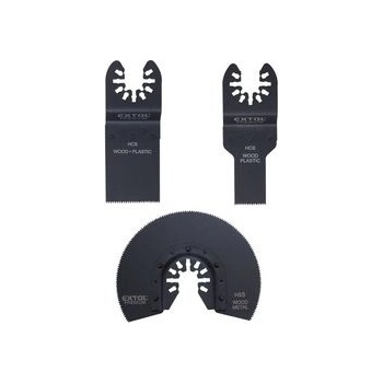 Extol Premium nářadí multifunkční, sada 3ks, na dřevo 8803823