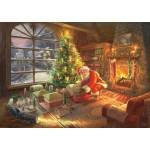 Schmidt Spiele - Puzzle Kinkade: Santa Claus - 1 000 piese