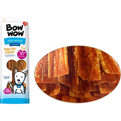 Mira mar Bow Wow kolagenová střívka s drůbežími játry 60 g