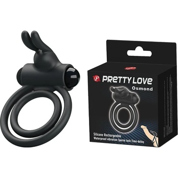 Image 1 of Двоен пенис пръстен, вибриращ - Pretty Love Osmond (D-219979)