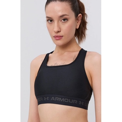 Under Armour Спортен сутиен Under Armour Crossback 1361034 в черно с изчистен дизайн (1361034)