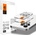 Spigen Optik Pro tR Ez Fit Lens Protector 2 Pack - 2 комплекта предпазни стъклени лещи за камерата на iPhone 14 Pro, iPhone 14 Pro Max (сребрист)