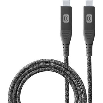 Cellularline Кабел Cellularline - Fast Transfer, USB-C/USB-C 3.1, 1 m, черен (USBDATA31C2CTAB1MK)