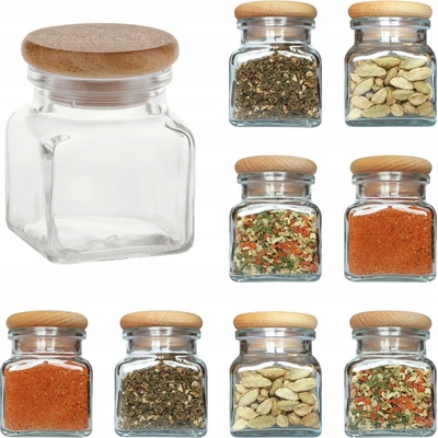 Zaplanowane Nádoby na koření 120 ml 9 kusů