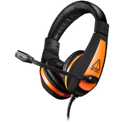 Геймърски слушалки CANYON Star Raider GH-1A, Black/Orange (CND-SGHS1A)