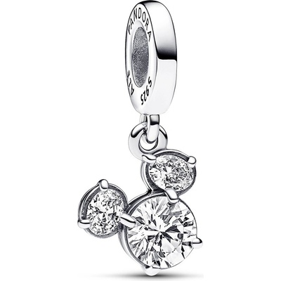 Pandora Stříbrný přívěsek Mickey Mouse Disney Moments 793031C01