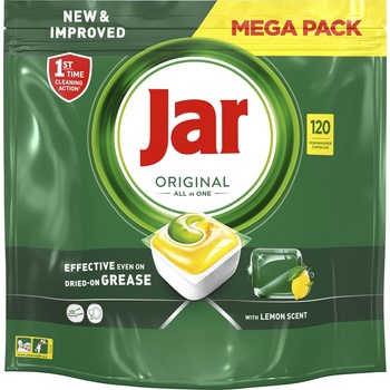Jar Original All in 1 lemon kapsle do myčky 120 ks