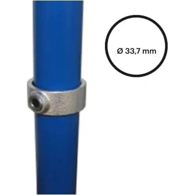 Konstrukční fitinka, spojka ocelových trubek pr. 33,7 mm – pojistný kroužek 179-B34